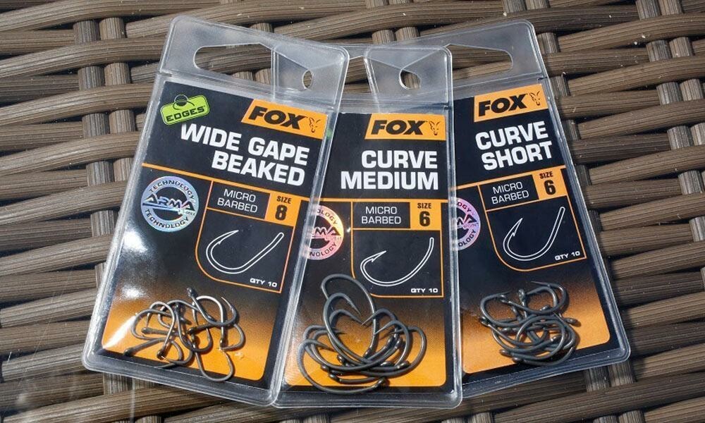 Карповые крючки FOX EDGES и ванадий. Золотой тандем!