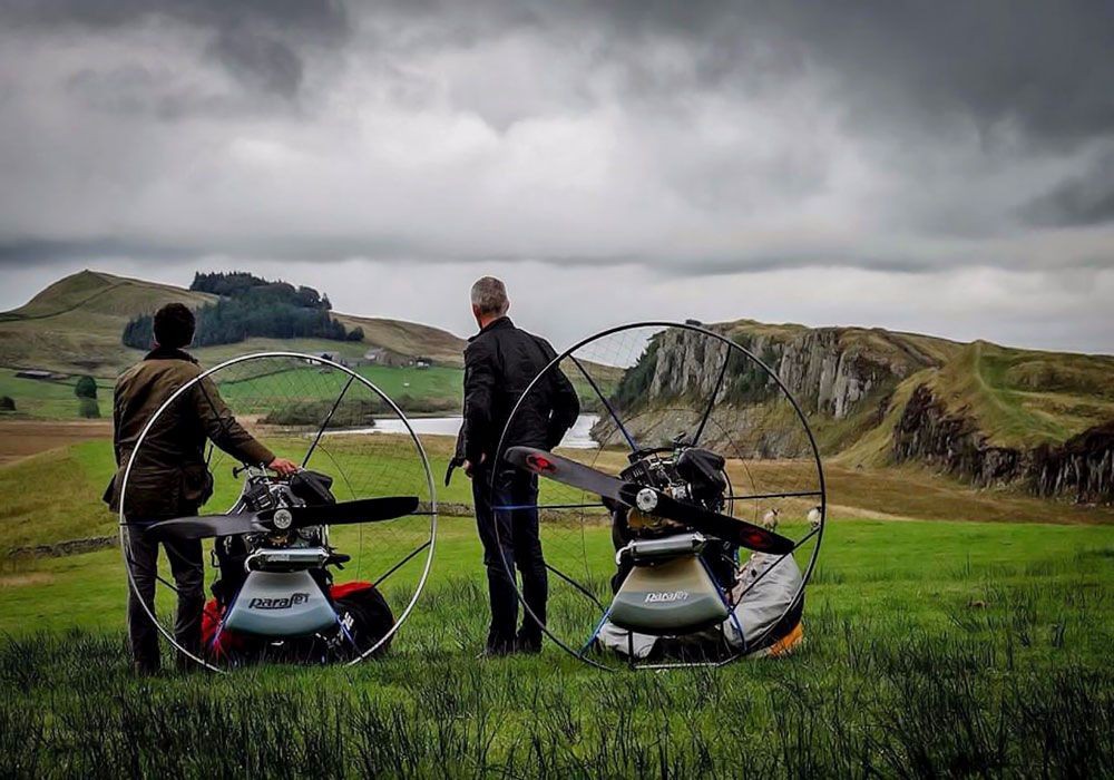 Как построить параплан с мотором