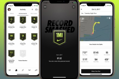 Беговой треккер Nike Run Club